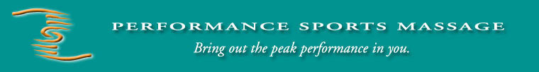 Performance Sports Massage - Bring out the peak performance in you.